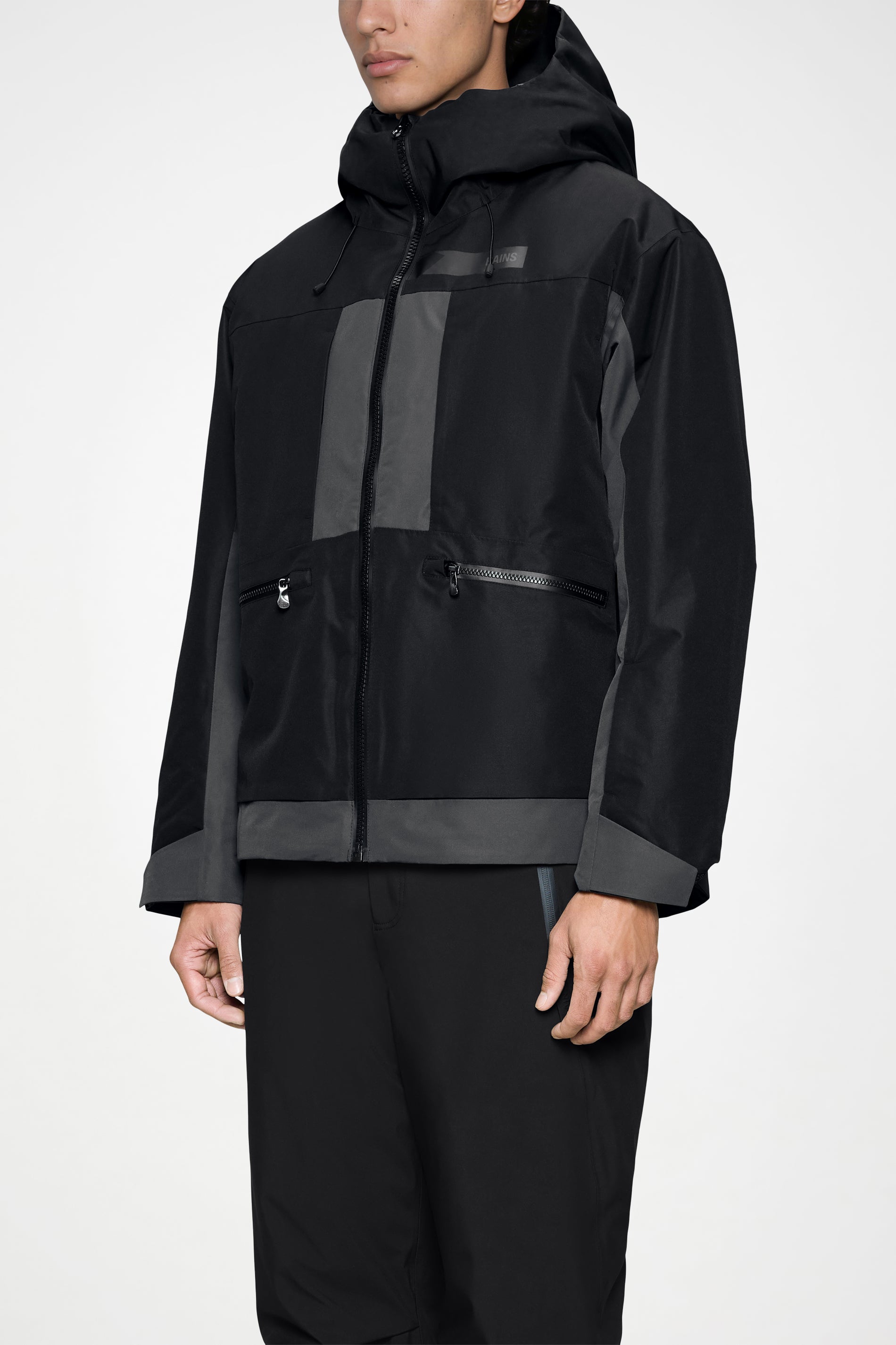 RAINS Niseko Ski Jacket Black Onyx Jacket