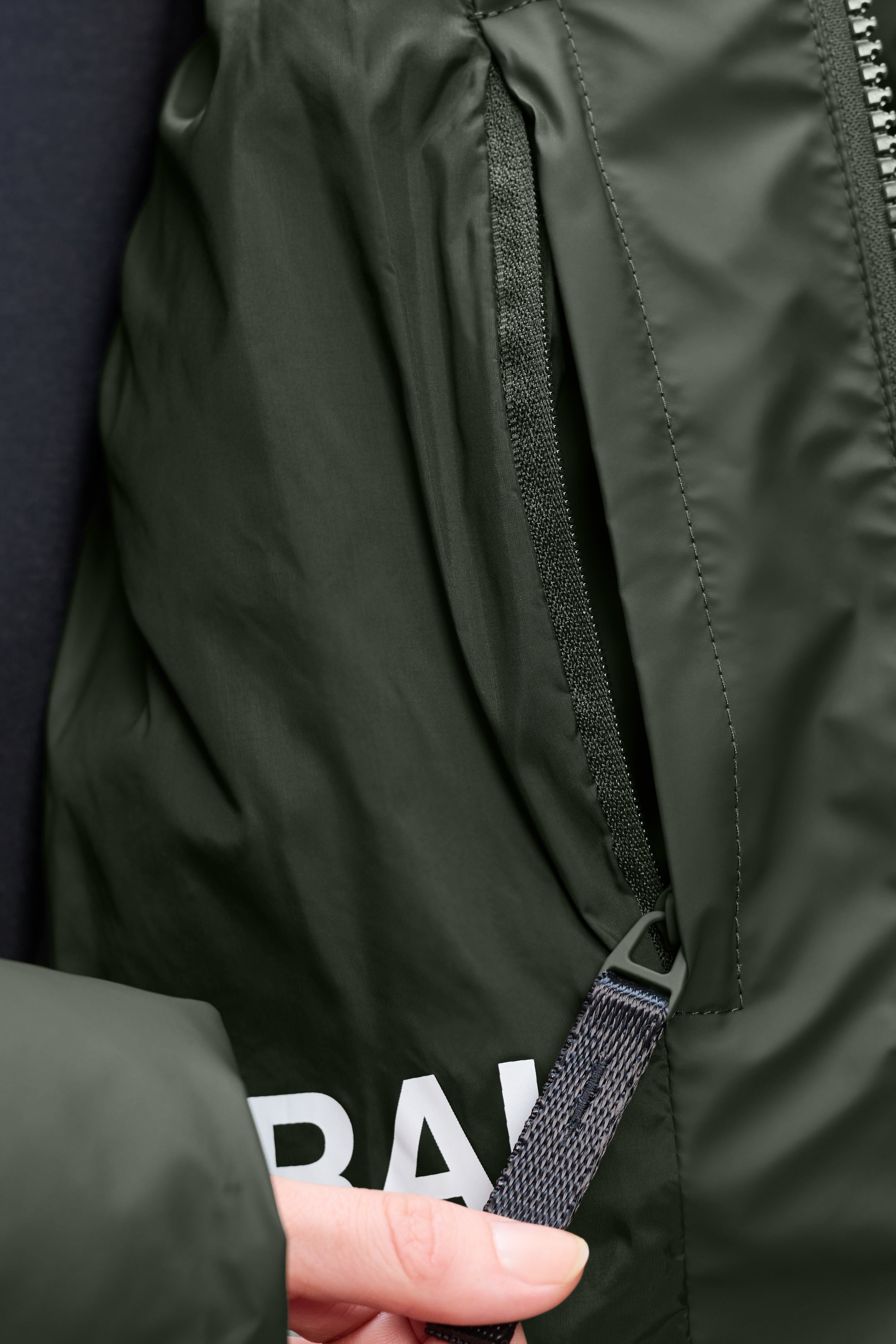 RAINS Alta Puffer Jacket Green Jacket
