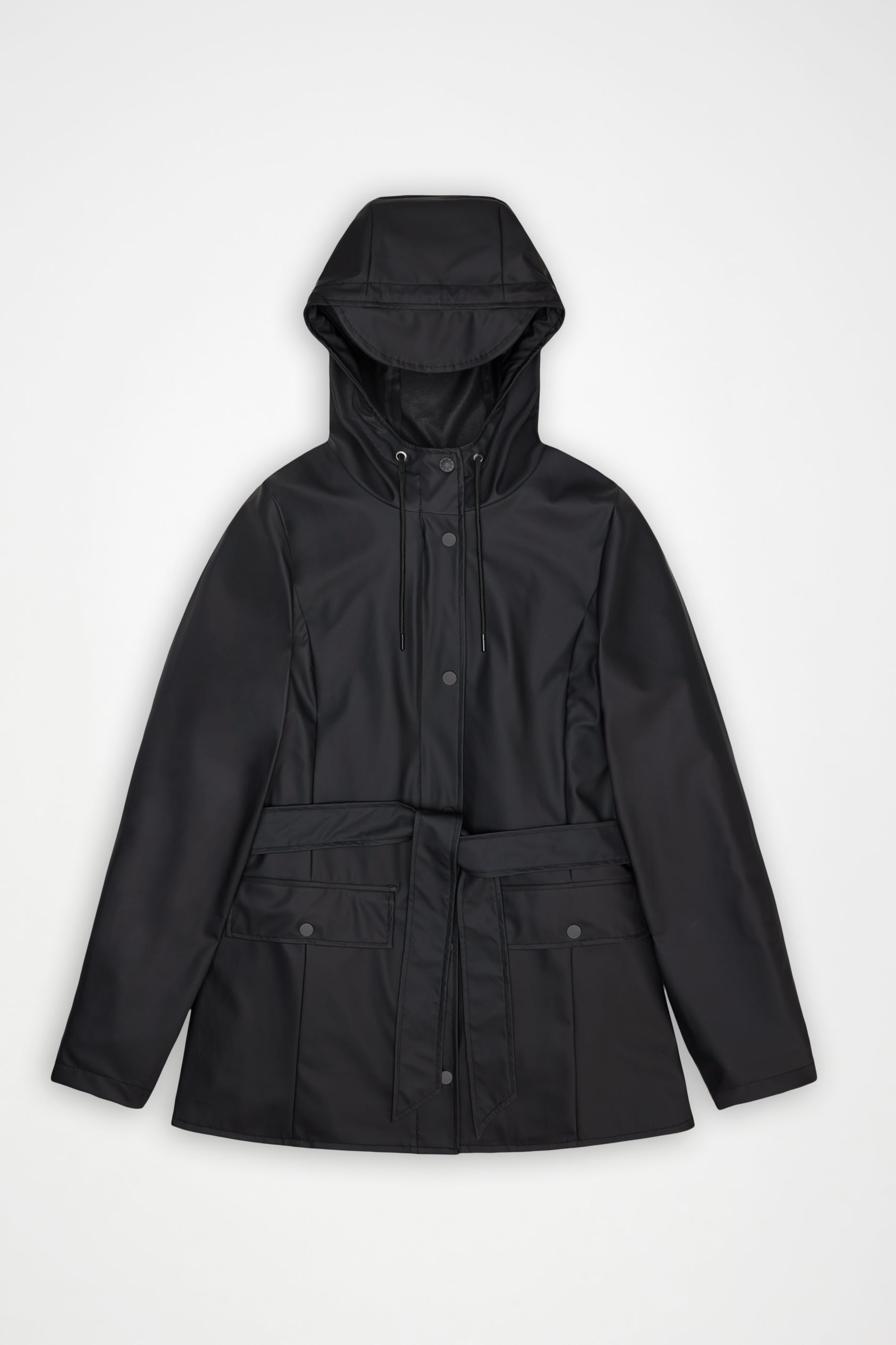 RAINS Curve Jacket Black Jacket