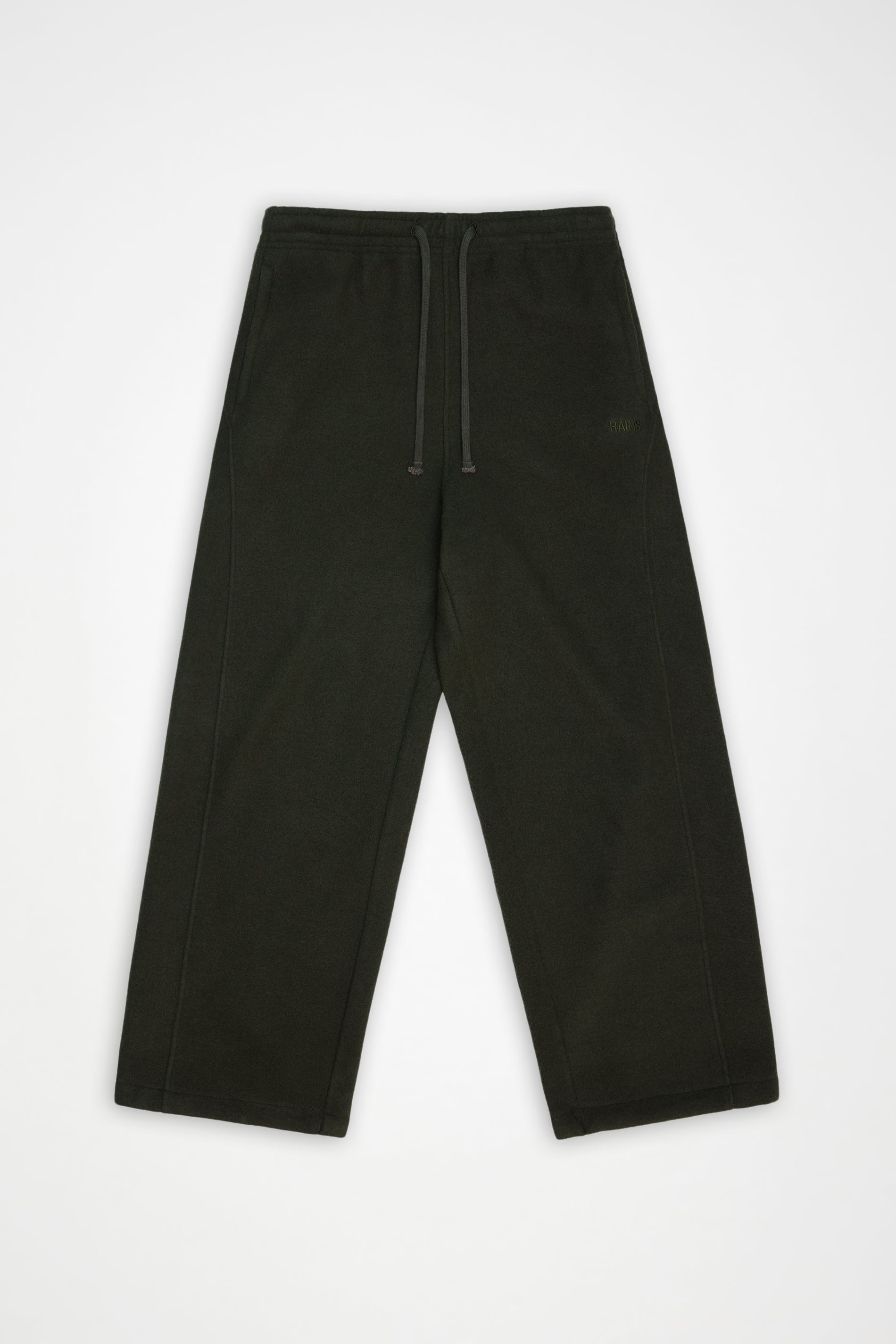 RAINS Fleece Pants Green Pants