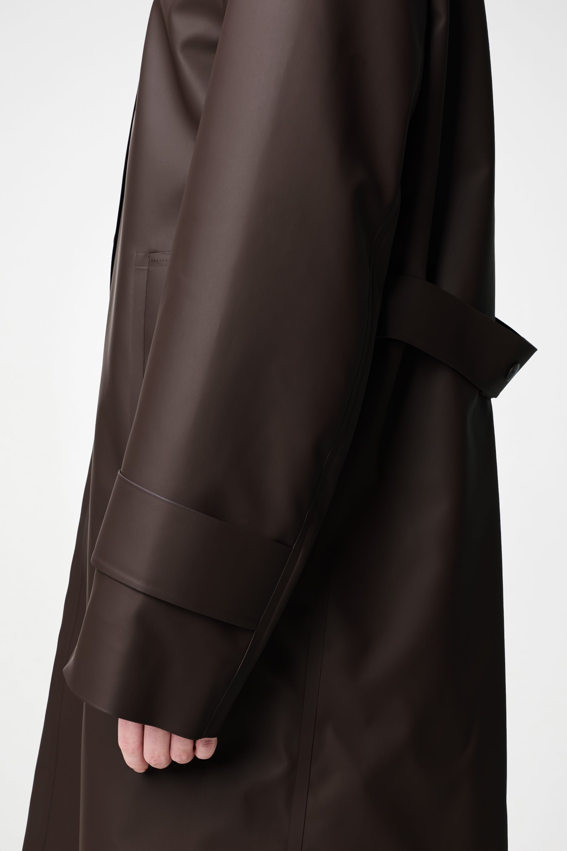 RAINS Nara Long W Jacket Bark Jacket
