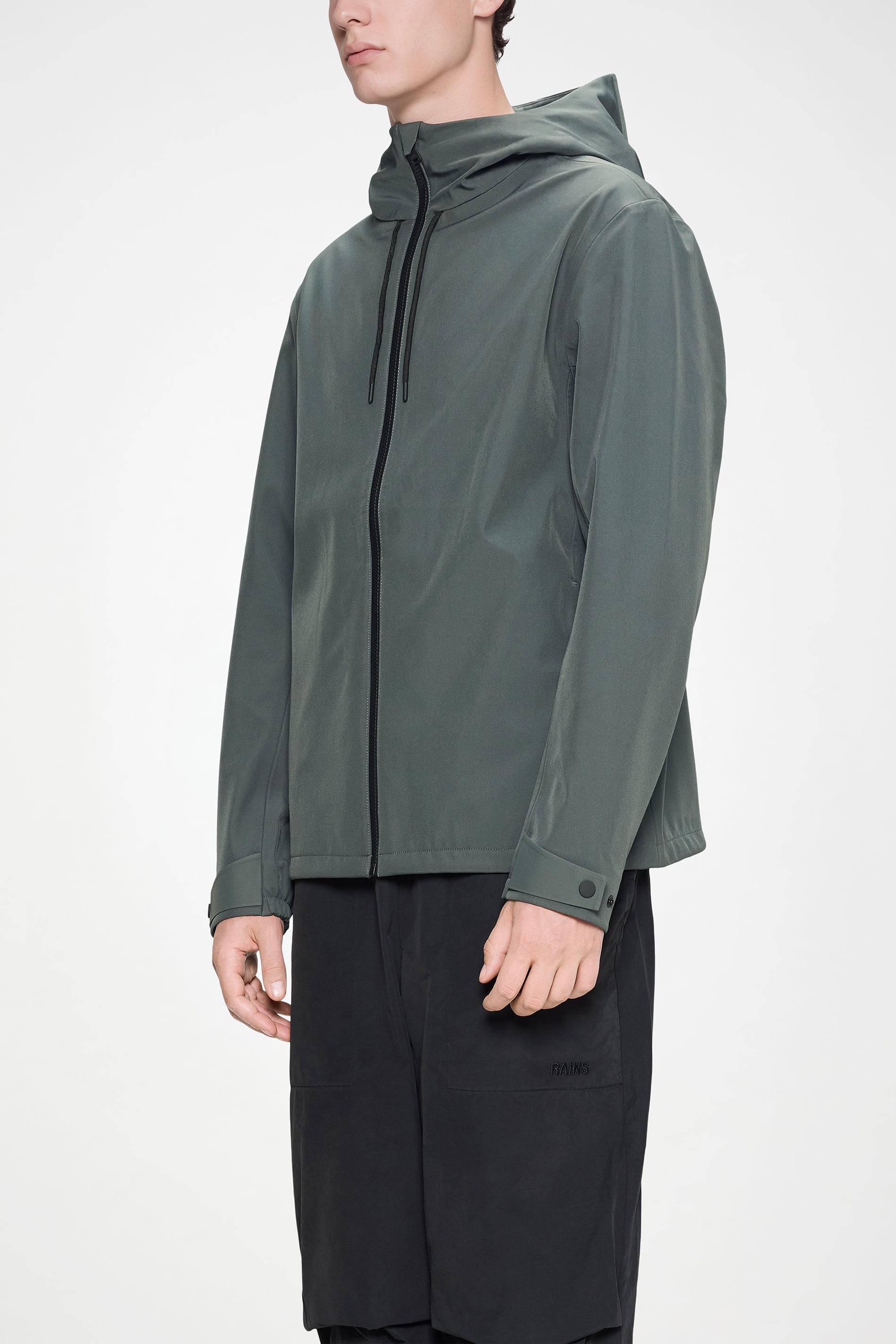 RAINS Suva Softshell Jacket Dark Grey Jacket