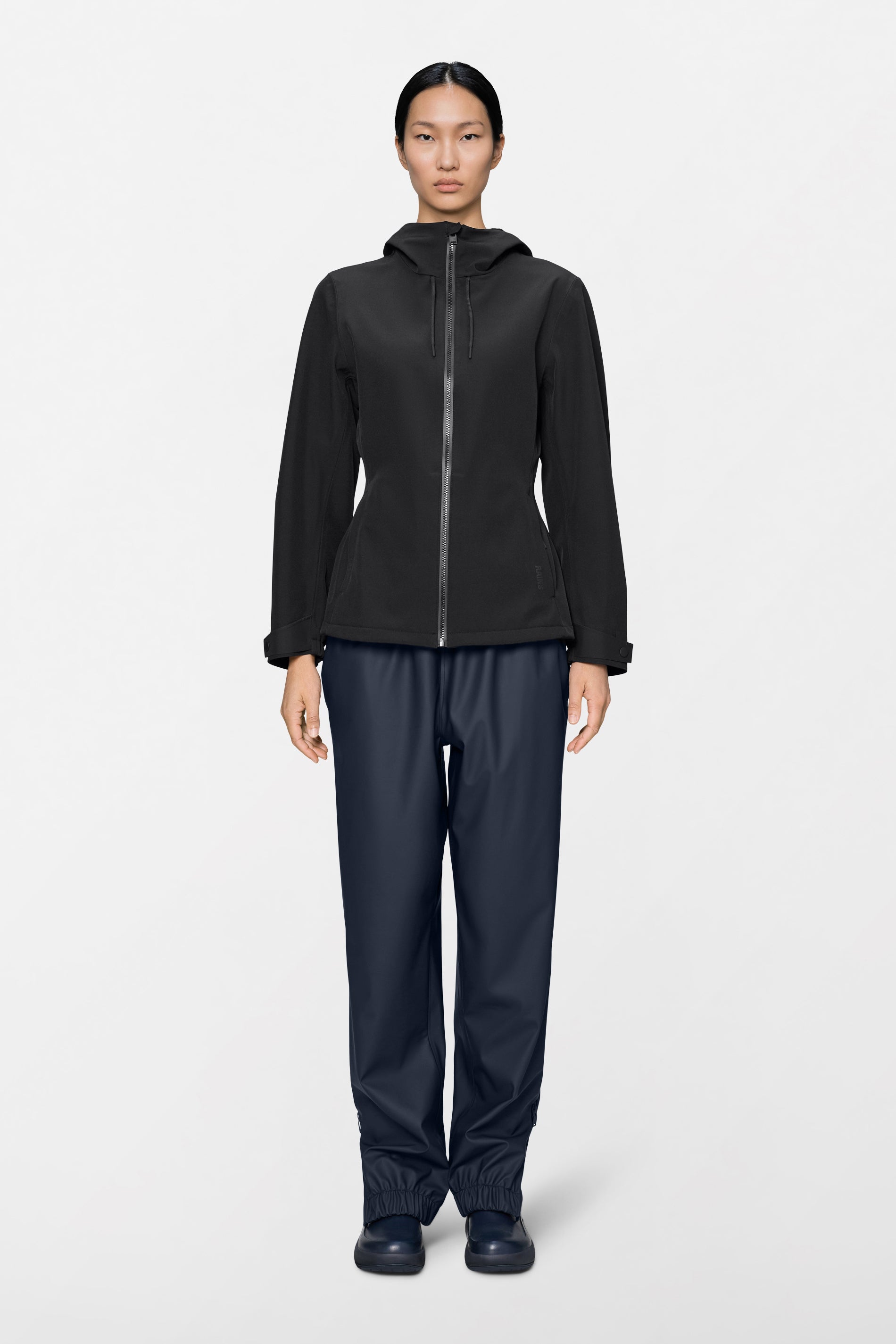 RAINS Suva Softshell W Jacket Black Jacket